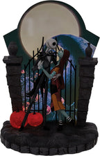 Enesco Disney Showcase Nightmare Jack And Sally Dancing Light Statue, 9 Inch - 6010732