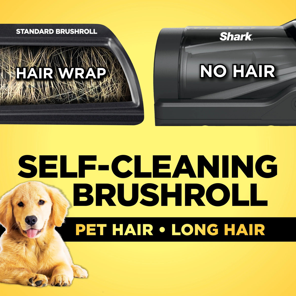 Shark UltraLight Pet Pro Corded Stick Vacuum With Self-Cleaning Brushroll - HZ600
