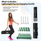EAGLE PEAK Ultra Compact 4 ft x 4 ft Pop-Up Changing Room Canopy - Flex