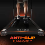 MaxKare 2-in-1 Folding Under Desk Treadmill, 2.5HP, 7.5MPH, 265 lbs Capacity