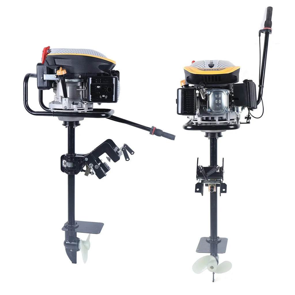 4-Stroke 3.2KW Outboard Boat Motor Engine With Air Cooling System