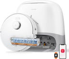 Roborock Qrevo Curv 2 Flow Robot Vacuum And Mop, 20,000Pa, SpiraFlow Roller Mop
