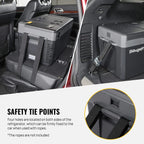 BougeRV Portable Car Refrigerator 21 Qt, 12 Volt, Black - CRPRO