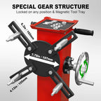 Rotating Engine Stand, 1,000 Lbs Capacity With Removable Oil Pan And Magnetic Tray - AT25002R