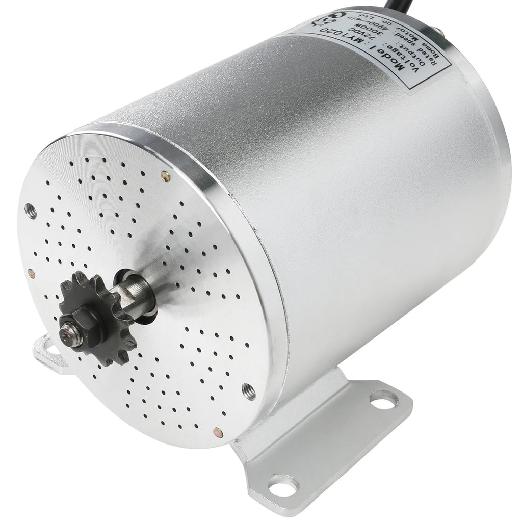 Boma 72V 3000W Brushless Motor Kit With Controller And Battery - MY1020