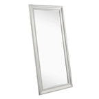 Full Length Beaded Frame Mirror, 66" H x 32" W - Freestanding Or Wall Mounted