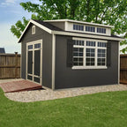 Windemere Wood Storage Shed 10 Ft x 12 Ft