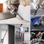 Lazyswan Cordless Stick Vacuum Cleaner 35KPA 400W 50min