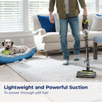 BISSELL Pet Hair Eraser Slim Corded Stick Vacuum, Black - 3875