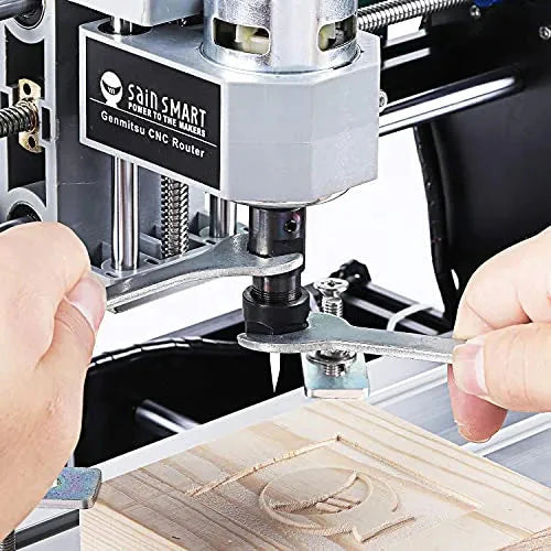 Genmitsu CNC 3018-PRO Router Kit With GRBL Control, 3 Axis Wood Carving, Milling And Engraving Machine - 3018-PRO