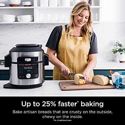 Ninja Foodi 14-in-1 Smart XL 8 Qt Pressure Cooker Steam Fryer - OL701