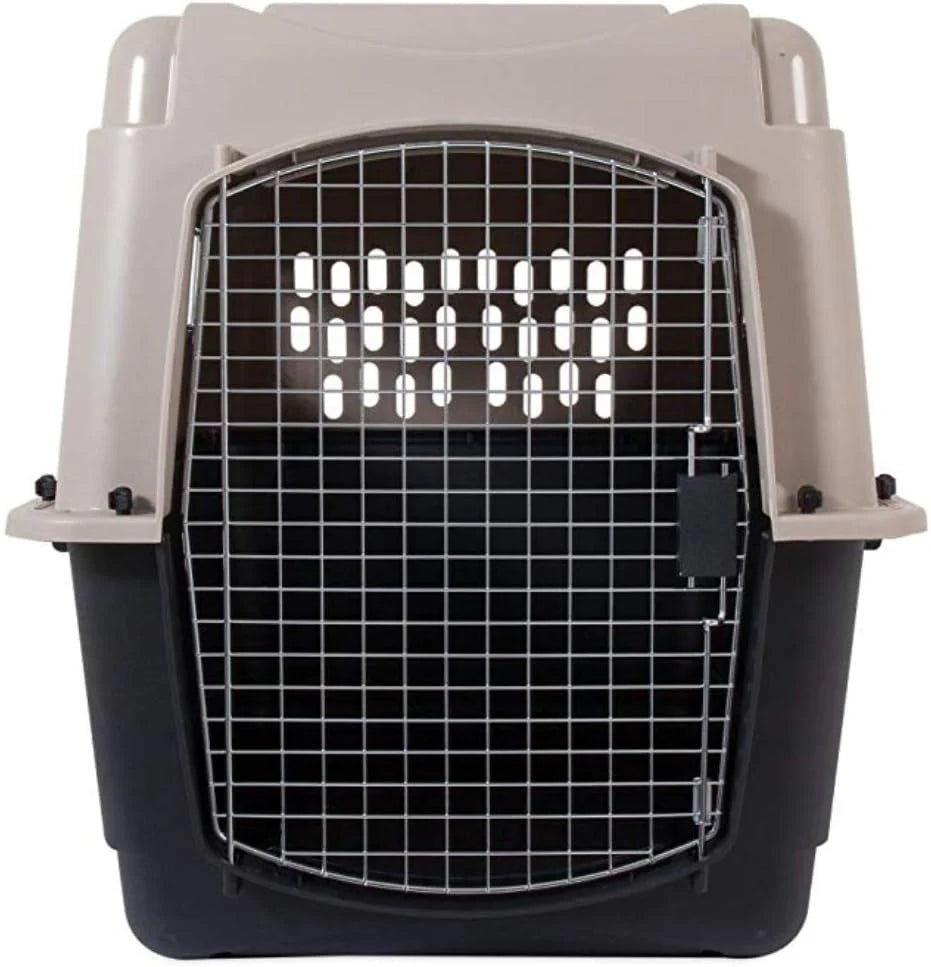 Petmate Ultra Vari Dog Travel Kennel, 48 in Long, 90 to 125 lbs - Taupe Black