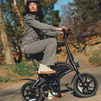 Electric Bike With 350-Watt Rear Wheel Motor