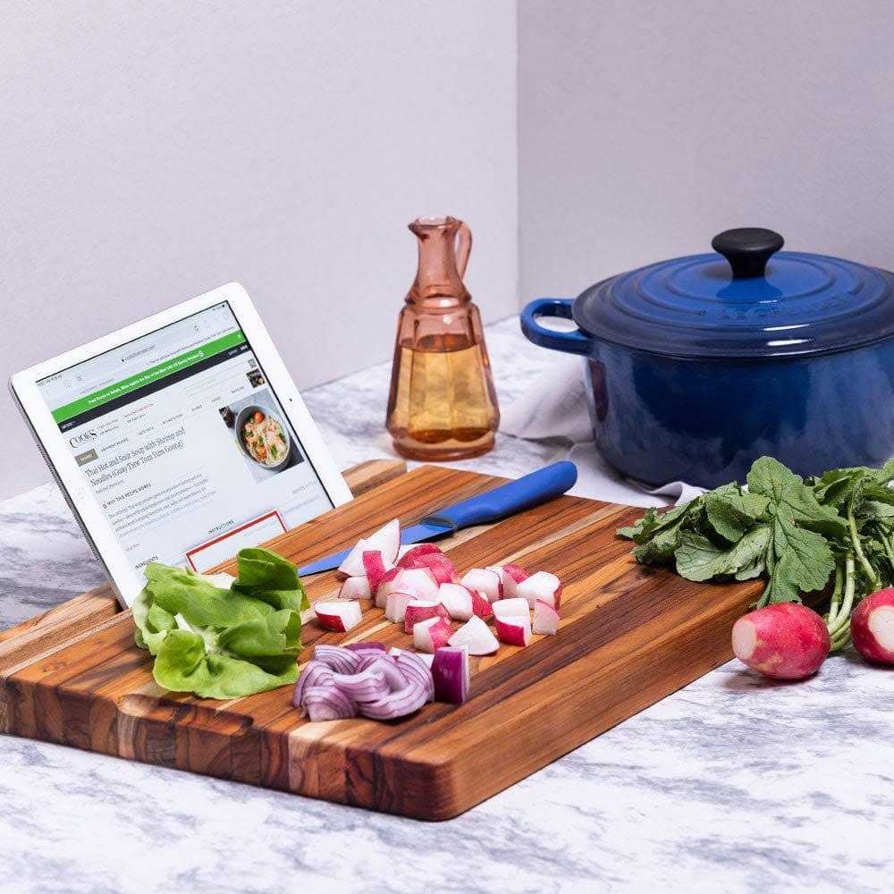 Teakhaus Smart End Grain Cutting and Carving Board
