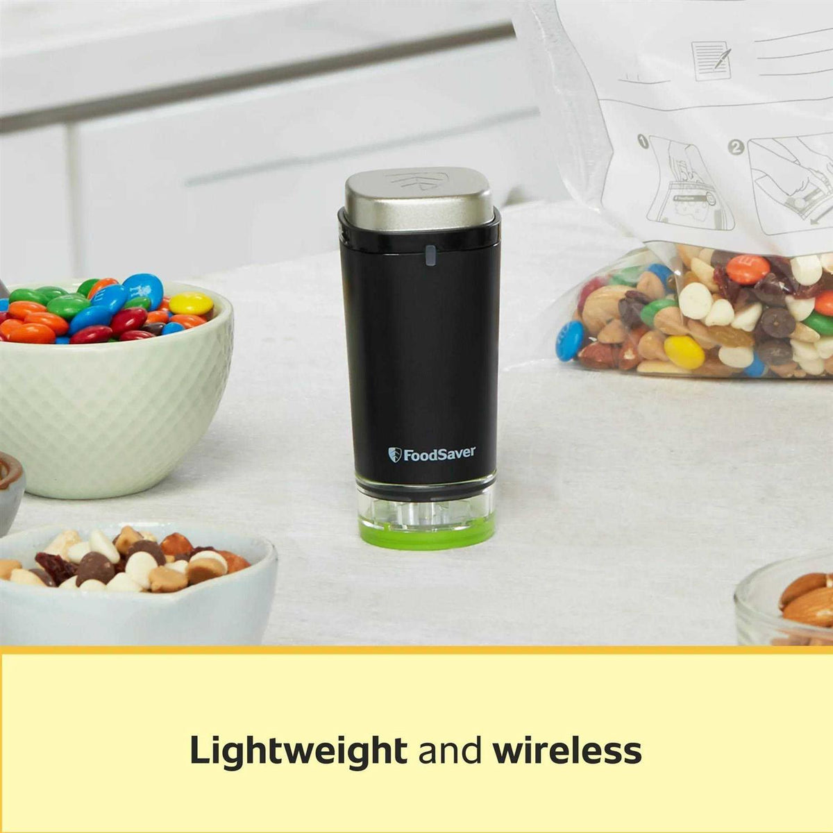 FoodSaver Cordless Handheld Food Vacuum Sealer