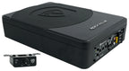 Rockville Slim Under-Seat Powered Car Subwoofer And Amp Installation Kit, 10in 800W - SS10P/RWK81