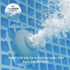 Intex 3000 GPH Sand Filter Pump For Above Ground Pools With Timer And HydroAeration Technology