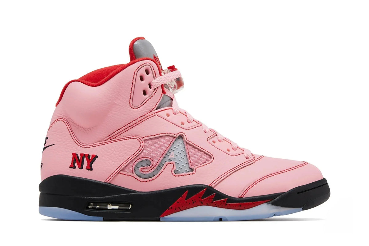 Awake NY x Jordan 5 Retro Boro Arctic Pink Shoes - DV4982 600