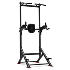 The Fitness Power Tower Pull Up Dip Station, 41.2 x 39.7 x 88.18 in, Alloy Steel, 440 lbs - FB-19YTXS02