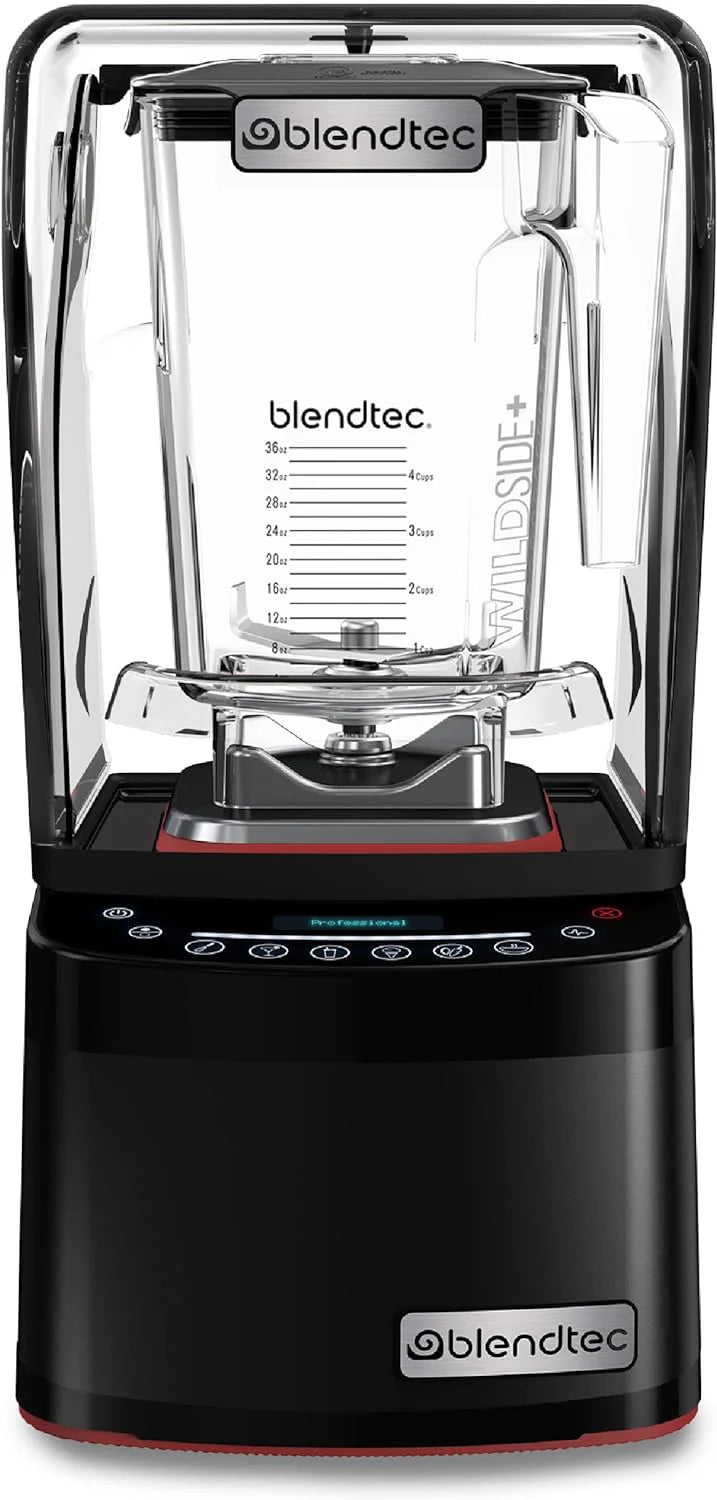 Blendtec Professional 800 Blender With WildSide+ Jar, 90 oz, Black - P800C2901-A1AP1D