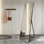 Metal Wall Mounted Decorative Mirror - Vertical Or Horizontal Hanging