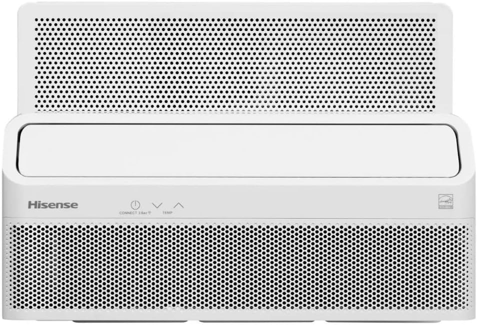 Hisense 8,000 BTU Smart Inverter Window Air Conditioner With Easy Install Bracket - HLAW0825TW