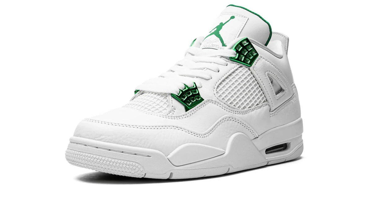 Air Jordan 4 Retro Sneakers - Metallic Pack Pine Green