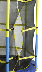 Upper Bounce Kids Trampoline With Safety Enclosure, 55 inch - No-Spring Bungee System