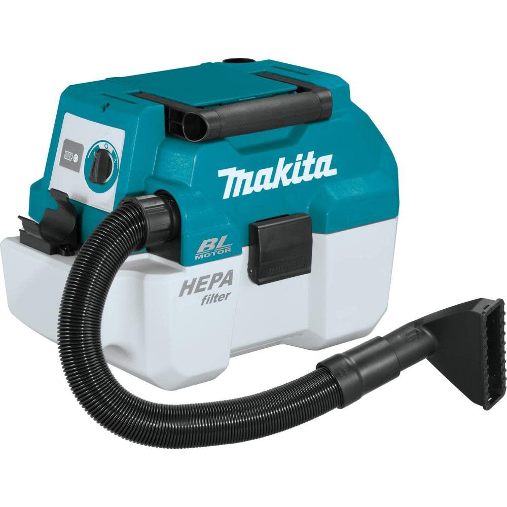 Makita 18V LXT 2 Gallon HEPA Portable Wet/Dry Dust Extractor/Vacuum Kit - XCV11T