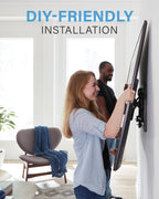 Tilting TV Wall Mount For 46 To 90 Inch Flat-Screen TVs, VESA 200x100 To 690x415