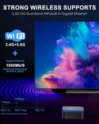 Kamrui Mini PC AK1 Pro 12GB RAM 256GB SSD