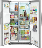 Frigidaire Side-by-Side Refrigerator, 36 inch Wide, 22.30 Cu. Ft., Stainless Steel - Frsc2333a