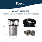 Kasco Lake And Pond De-Icer 3/4 HP 120V With 50 Ft Electric Power Cord