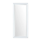 Full Length Beaded Frame Mirror, 66" H x 32" W - Freestanding Or Wall Mounted