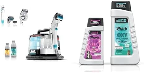 Shark StainStriker Portable Carpet And Upholstery Cleaner With Chemical And Tool - PX202BRN