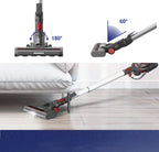 MOOSOO 4-in-1 Cordless Stick Vacuum Cleaner, 1.3L, 120W - XL-618A