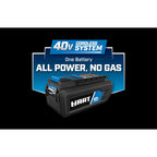 HART 40-Volt 20-Inch Cordless Brushless Push Mower Kit
