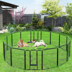 BestPet Metal Dog Playpen, 40in, 16 Panels, Indoor/Outdoor