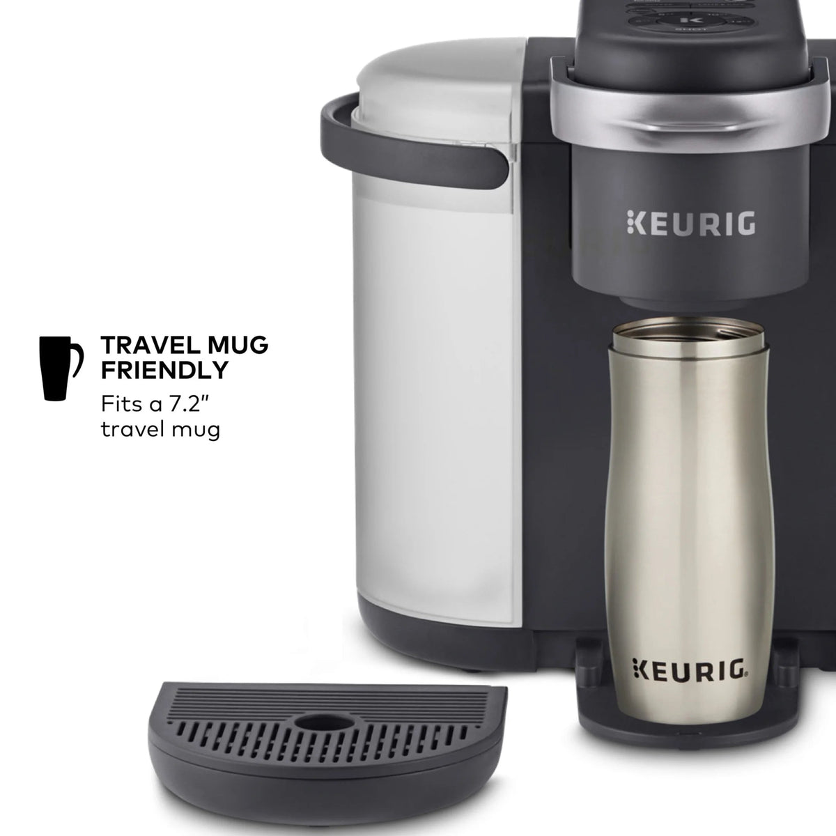 Keurig K-Cafe Single Serve K-Cup Coffee, Latte And Cappuccino Maker - Dark Charcoal