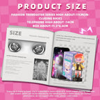 HAOHAINA Fashion Trendsetter Series Blind Box Action Figures, 12-Pack