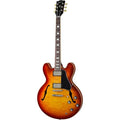 Gibson ES-335 Semi-Hollowbody Electric Guitar, Figured Maple Top, Iced Tea Finish