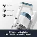 Eureka RapidClean Pro Cordless Stick Vacuum, 250W, 40 Minutes, White - NEC280TL