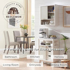 Bathroom Wall Cabinet With Adjustable Shelf, 7.6 in D x 23.2 in W x 24 in H