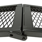 90in Black Steel Dual Runner Folding ATV Ramps
