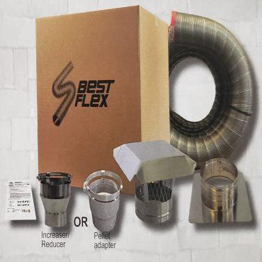 ComfortBilt Chimney Piping Kit 25 ft, 3 Inches - HP22I And HP22I-SS