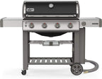 Weber Genesis II E-410 Natural Gas Grill, Black - 67011001