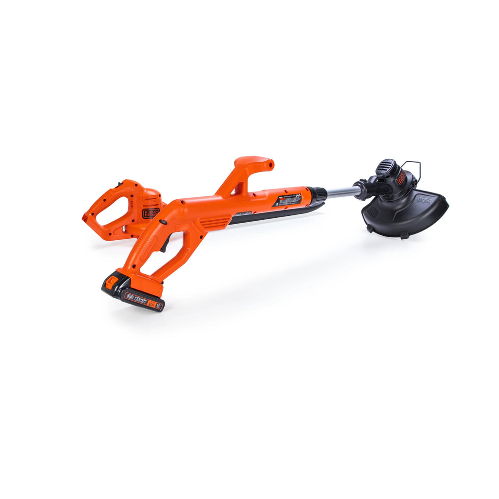 BLACK+DECKER 20V MAX Lithium 10 In. String Trimmer/Edger And Hard Surface Sweeper Combo Kit - LCC221