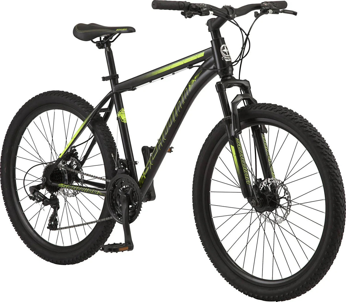 Schwinn Sidewinder Mountain Bike, 26-Inch Wheels, 21 Speeds, Black, Mens Style - S2792WMDS