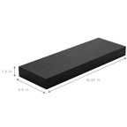 16 Inch Floating Wall Shelves, 3 Pack