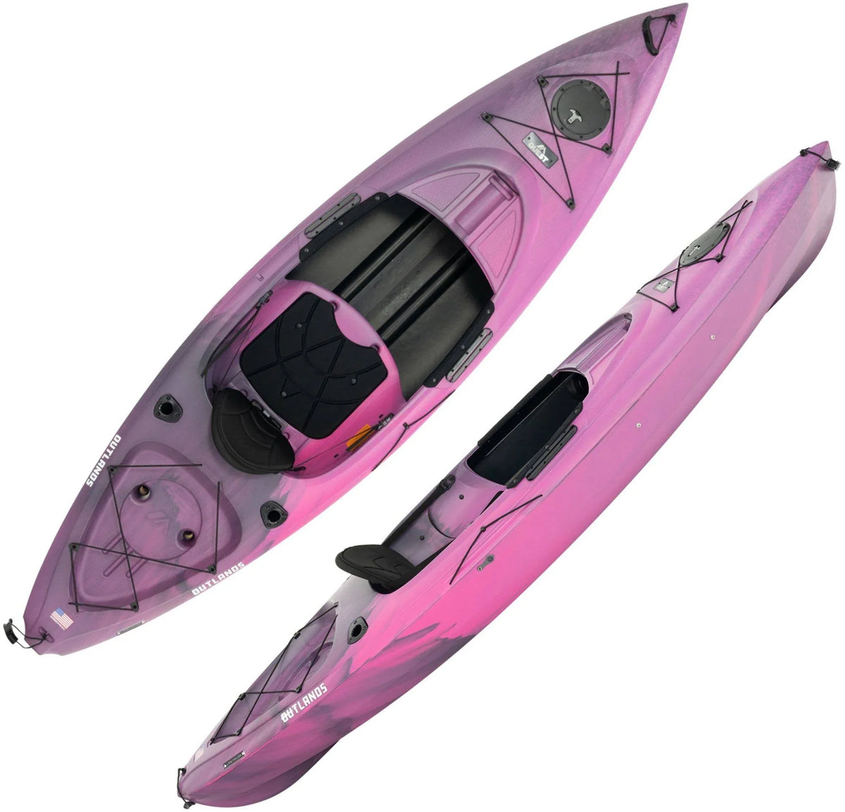 Quest Outlands 100 Sit-In Kayak - Outlands 100